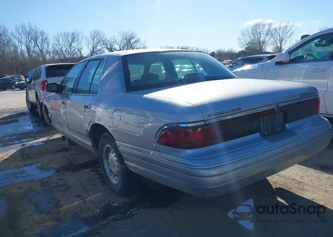 1997 Mercury Grand Marquis Ls from USA, damaged, VIN 2MELM75W2VX641682